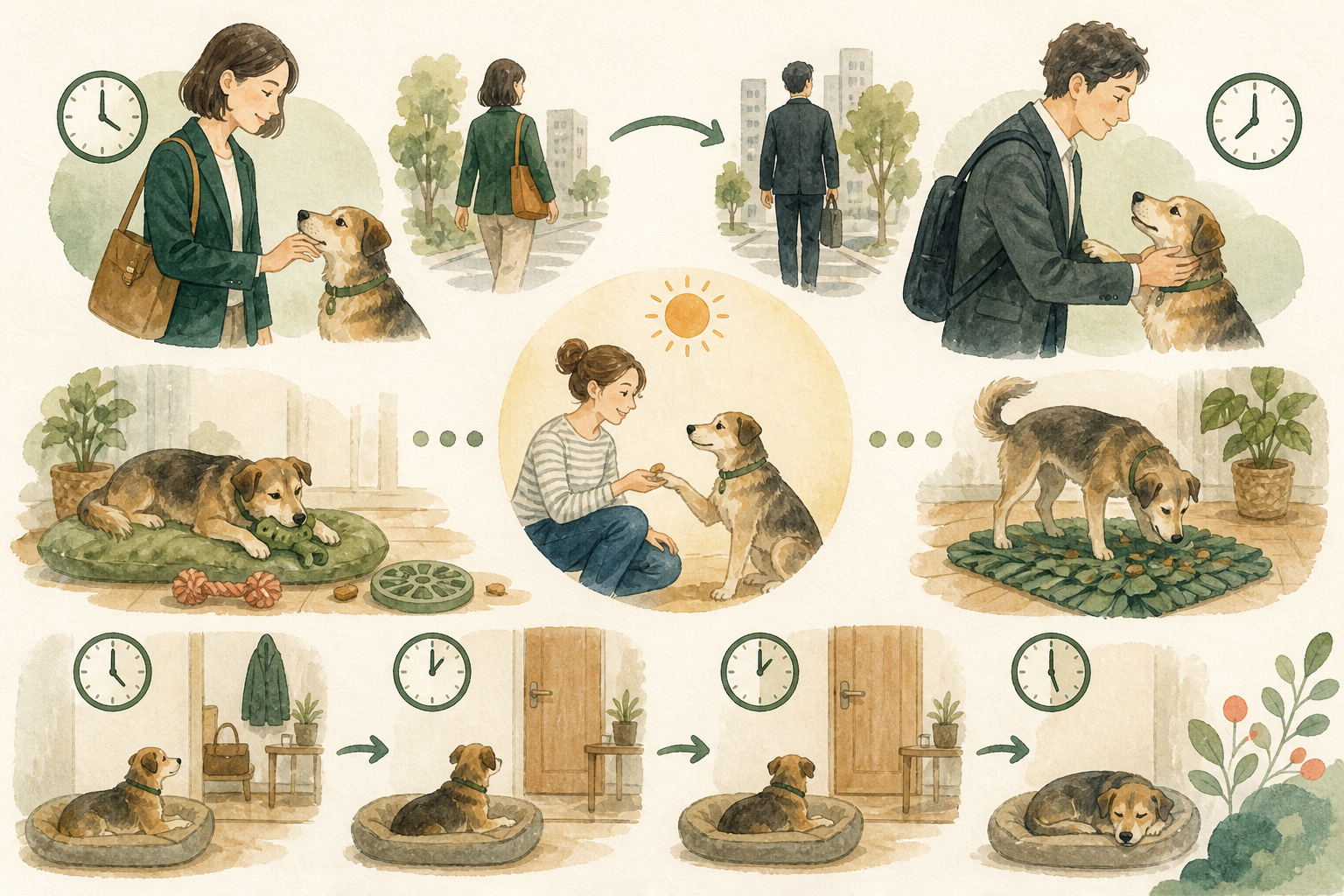 共働き家庭が保護犬を迎える条件｜留守番時間と支援体制