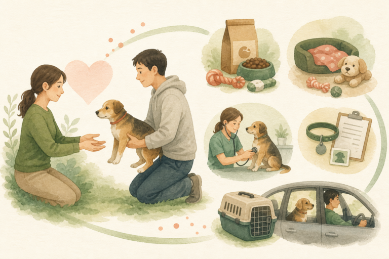 「無料の保護犬」とは何が無料？発生する費用の確認方法