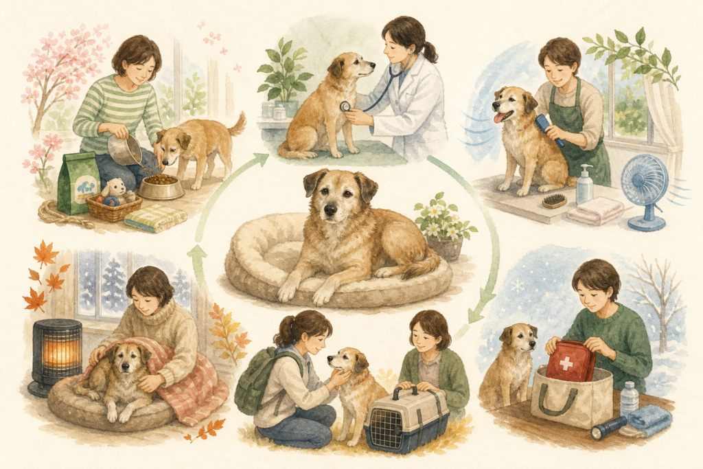 保護犬を迎えた後の年間飼育費｜家計に入れる項目