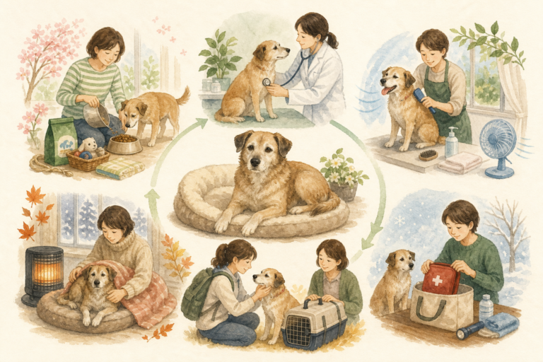 保護犬を迎えた後の年間飼育費｜家計に入れる項目