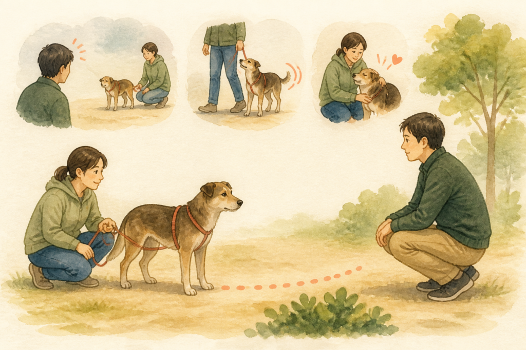 保護犬との面会で見るべき行動・健康・相性