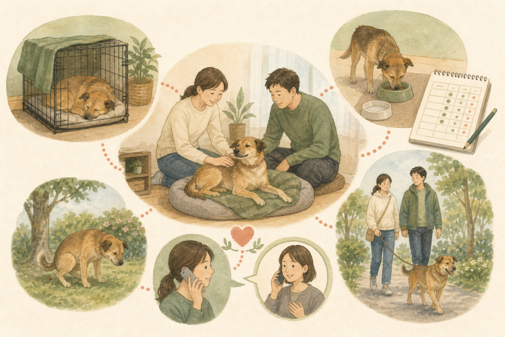 保護犬のトライアルとは？期間・準備・生活ルール