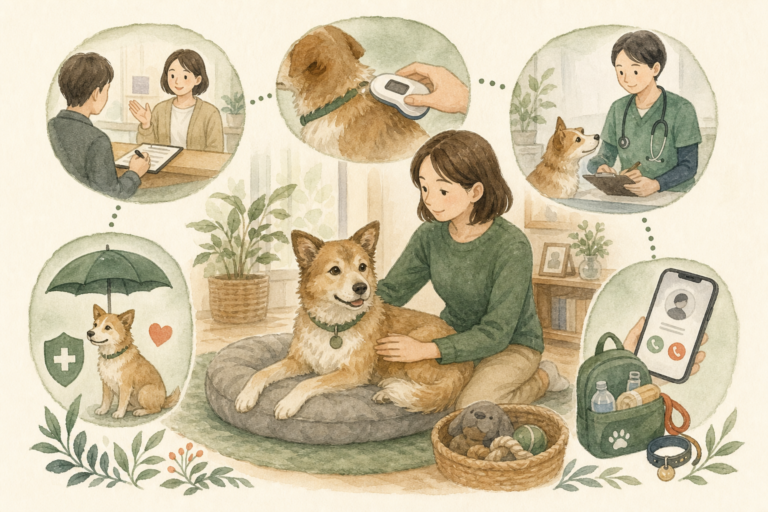 正式譲渡後の手続き｜犬の登録・マイクロチップ・連絡