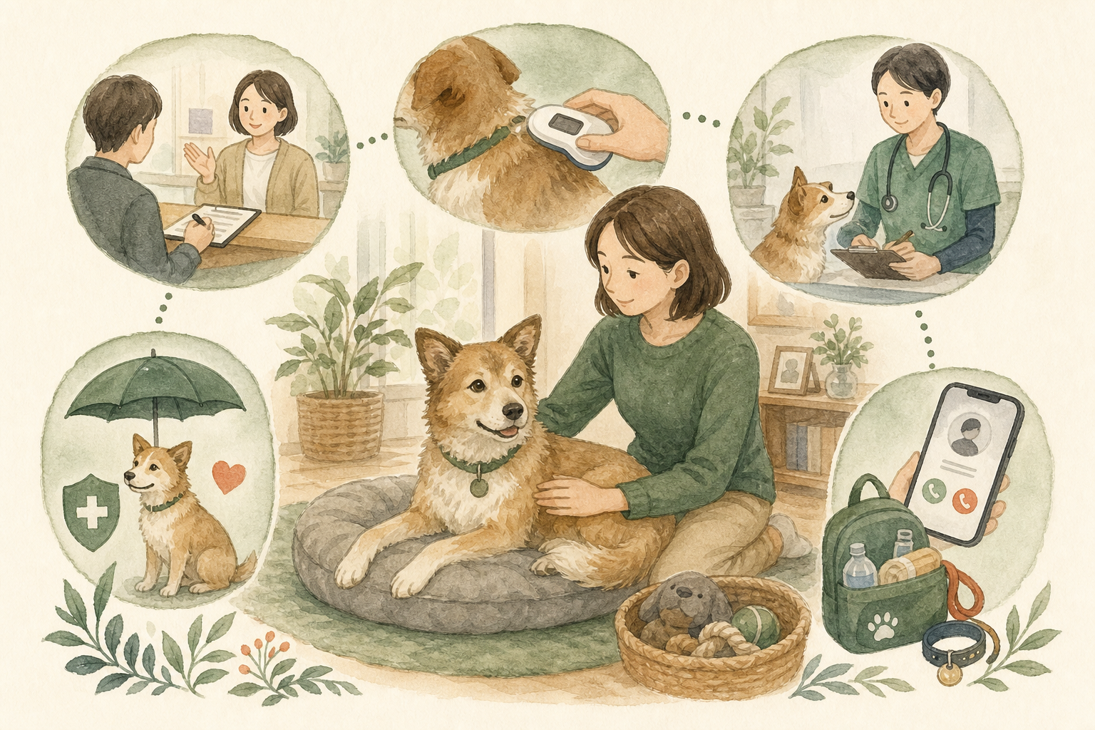 正式譲渡後の手続き｜犬の登録・マイクロチップ・連絡
