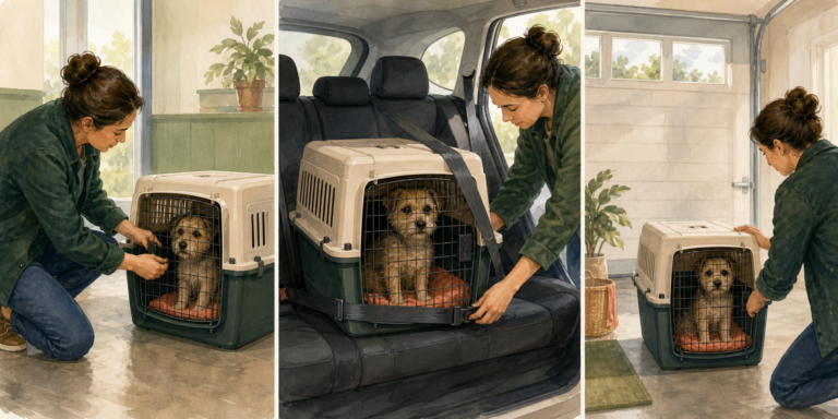 保護犬を車で安全に連れて帰る方法｜引渡しから到着まで