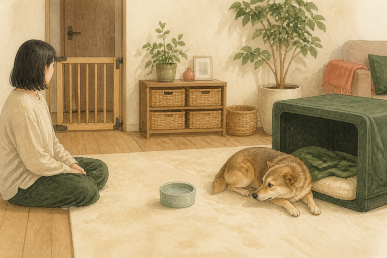 固まる・震える・目を合わせない保護犬への接し方