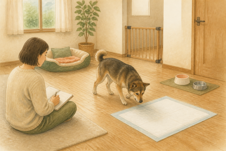 保護犬のトイレトレーニング｜失敗を減らす手順