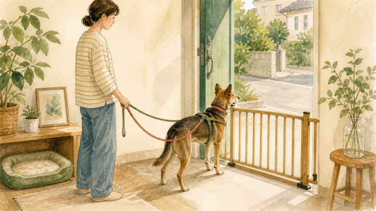 外を怖がって歩かない保護犬の慣らし方