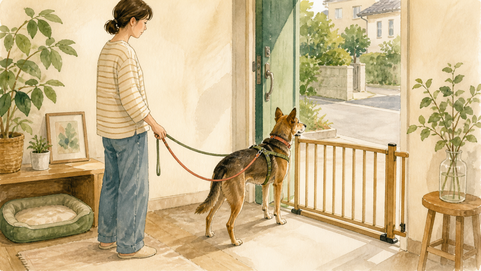 外を怖がって歩かない保護犬の慣らし方