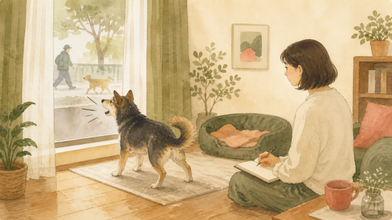 保護犬が吠える理由と状況別の対応