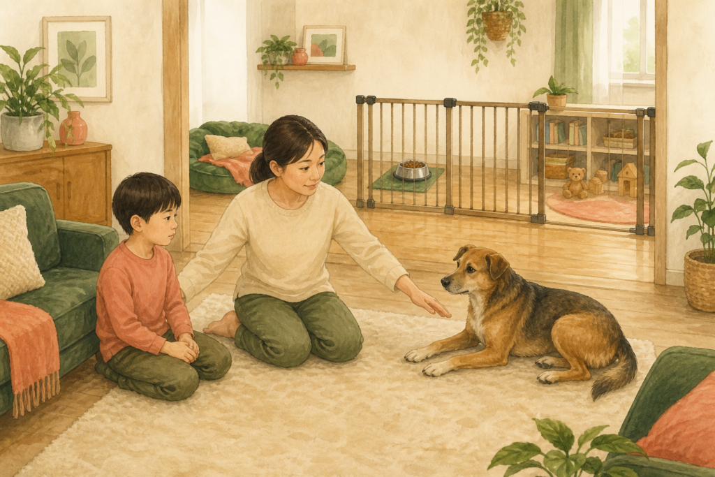 保護犬と子どもが安全に暮らすためのルール
