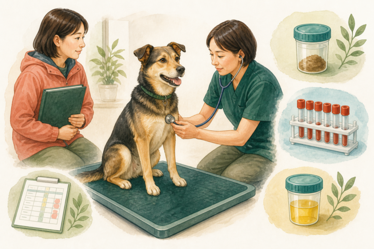 保護犬の健康診断｜検査項目と結果の見方