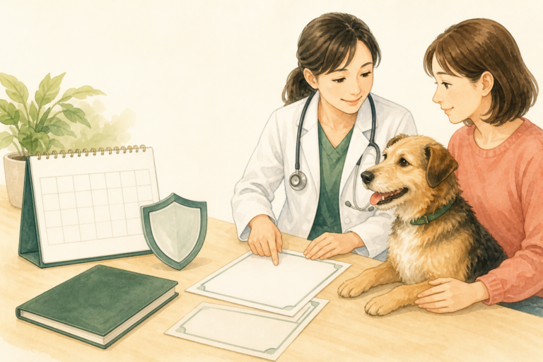 譲渡前に確認したい犬のワクチン接種歴