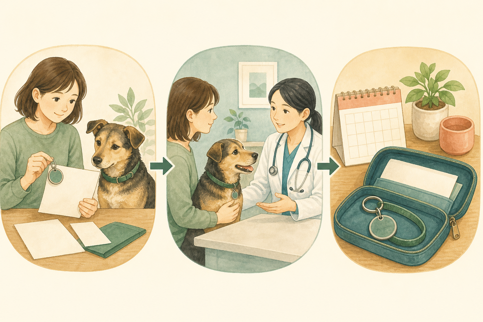 狂犬病予防注射と犬の登録｜譲渡後の手続き