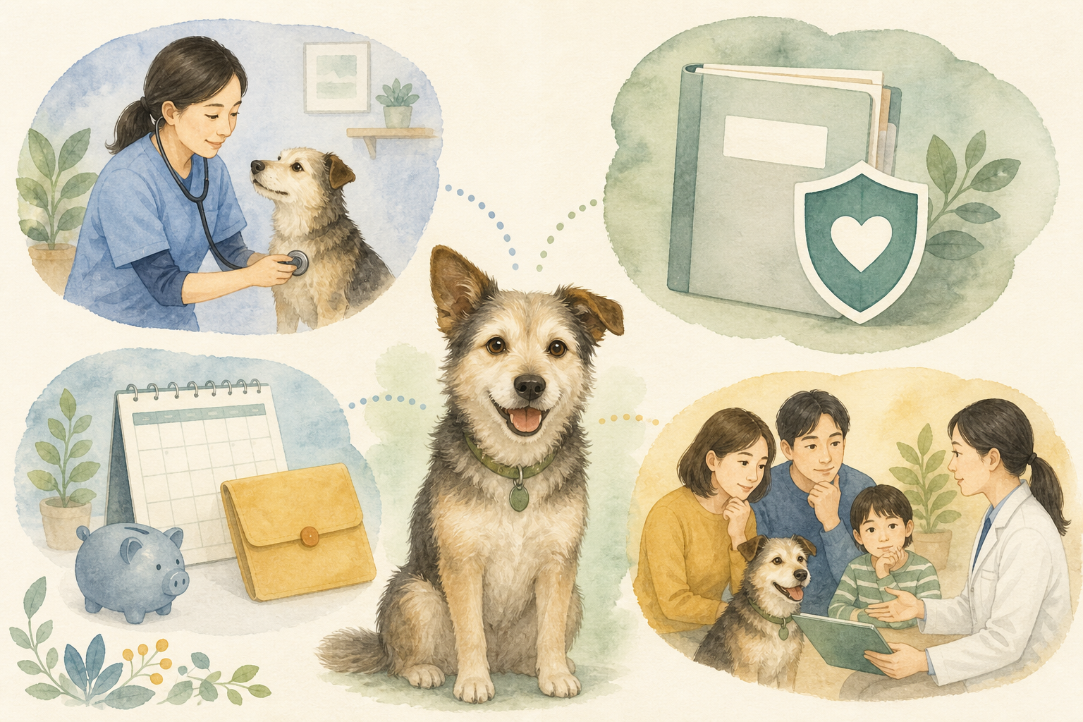 保護犬でもペット保険に入れる？既往歴の確認と比較項目