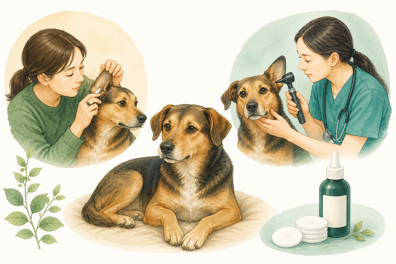 外耳炎・耳の汚れがある犬|迎える前の確認とケア