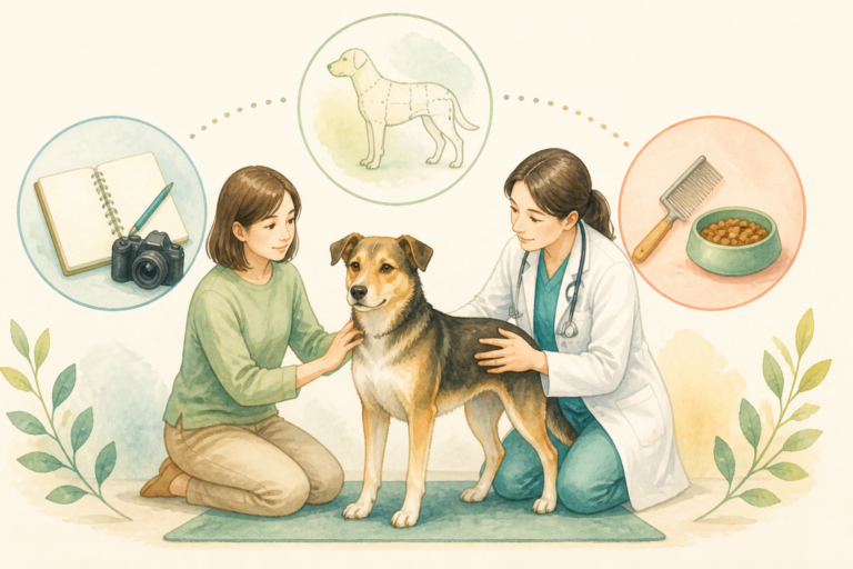 皮膚病・脱毛・かゆみがある保護犬を迎える前に