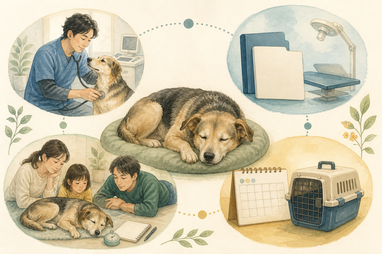 心雑音がある保護犬を迎えるときの確認事項