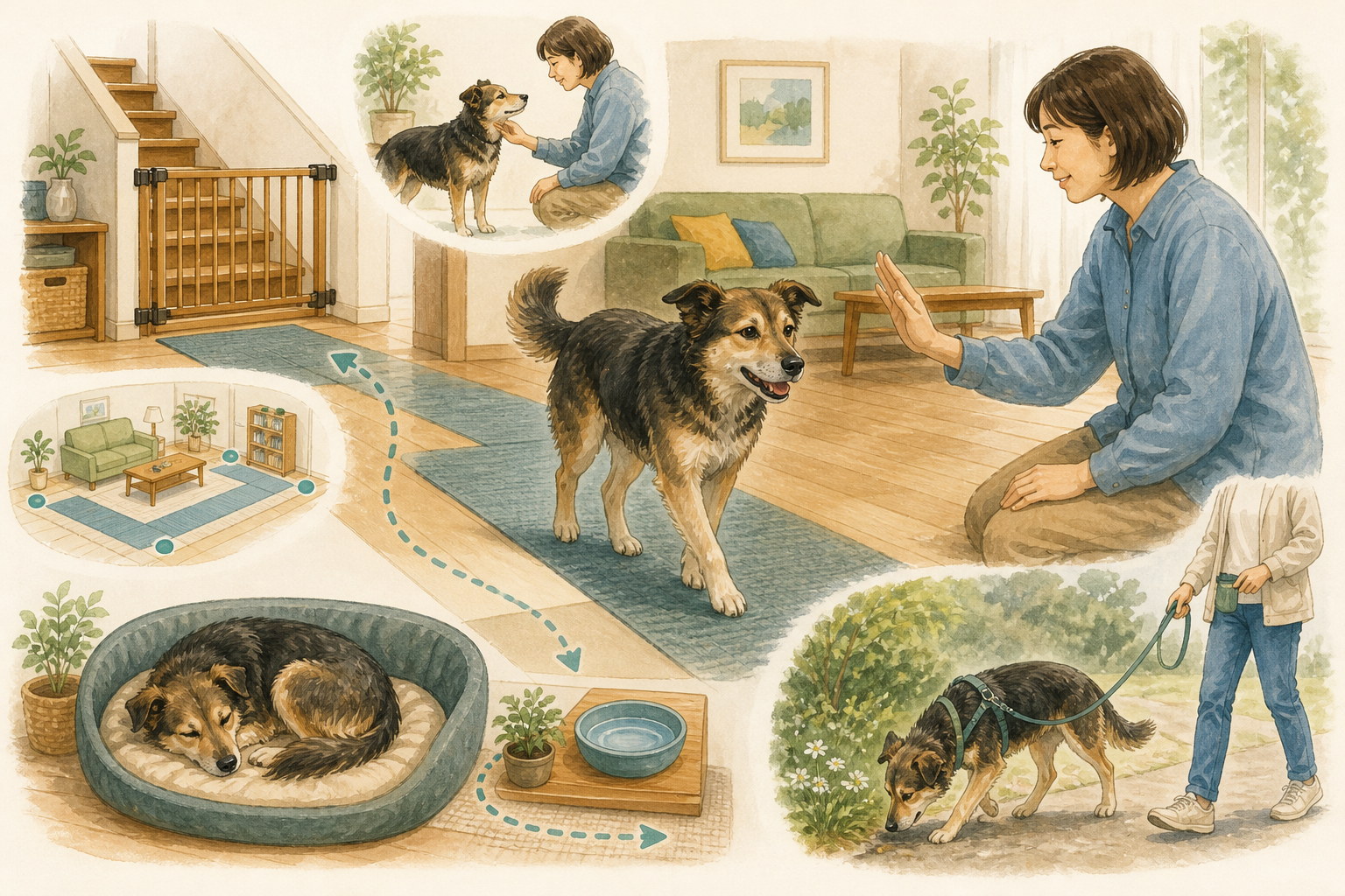 目が見えにくい・片目に疾患がある犬との暮らし